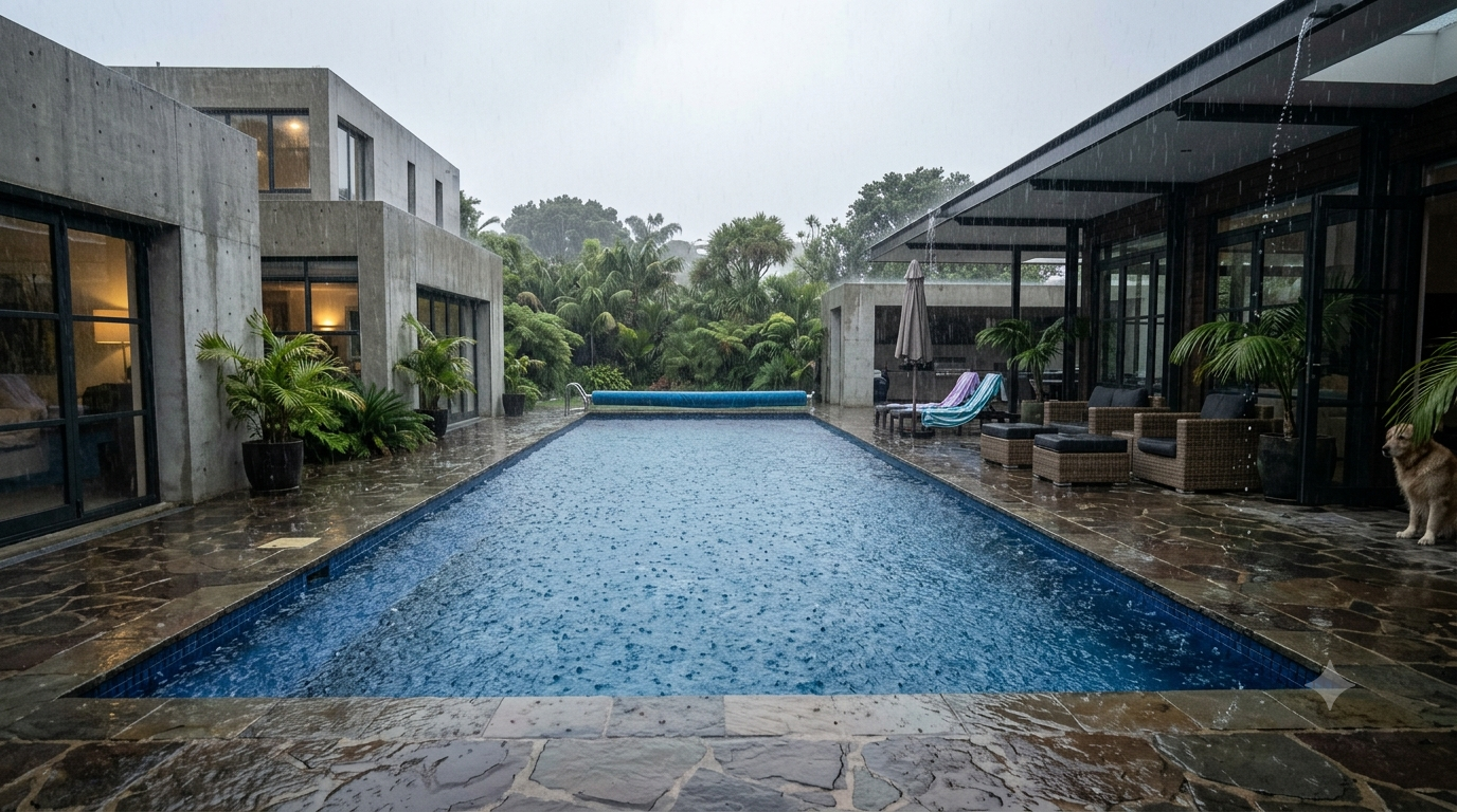 winter pool water chemistry